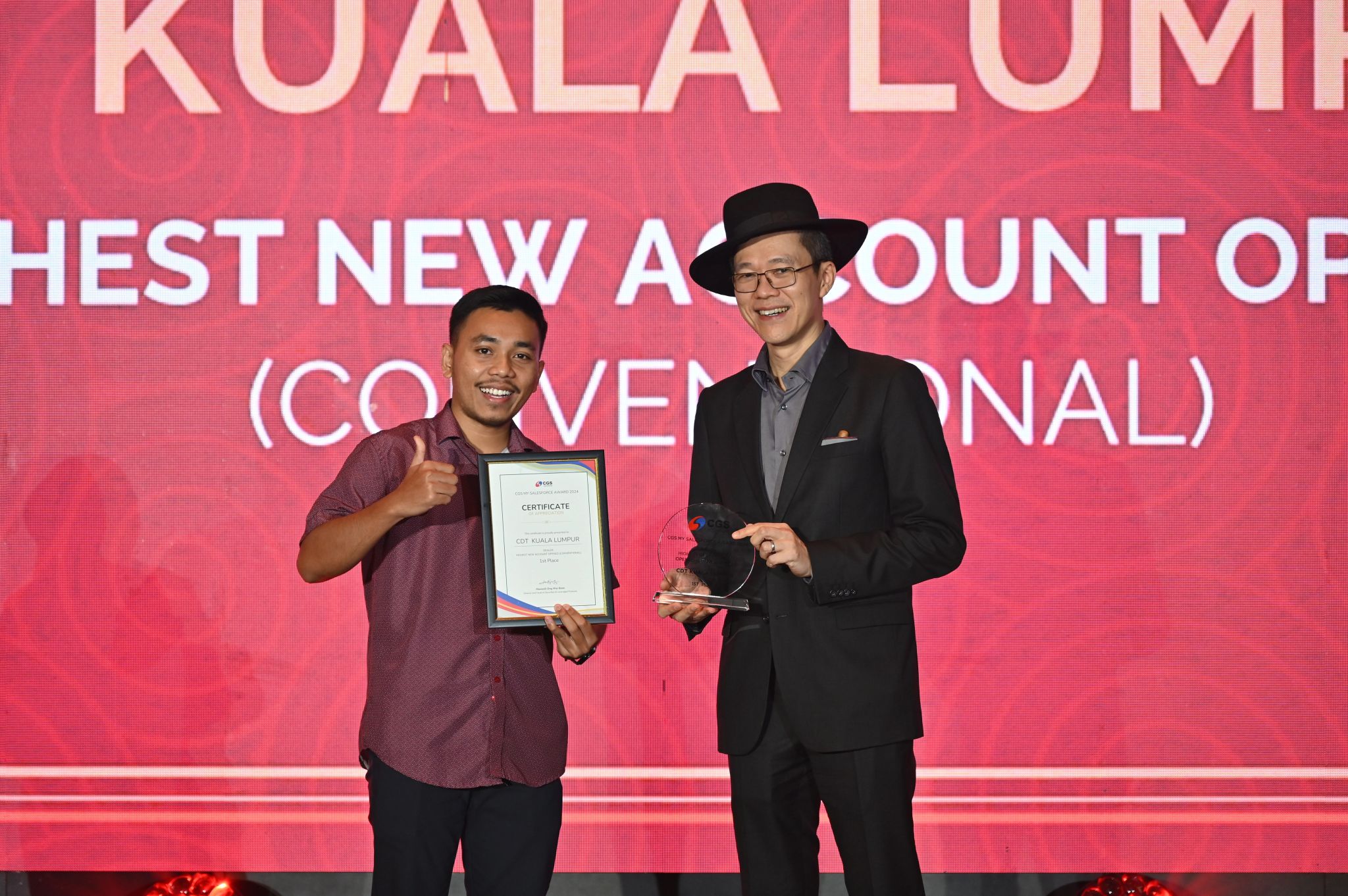 Highest New Account Opened (Conventional) Achievement